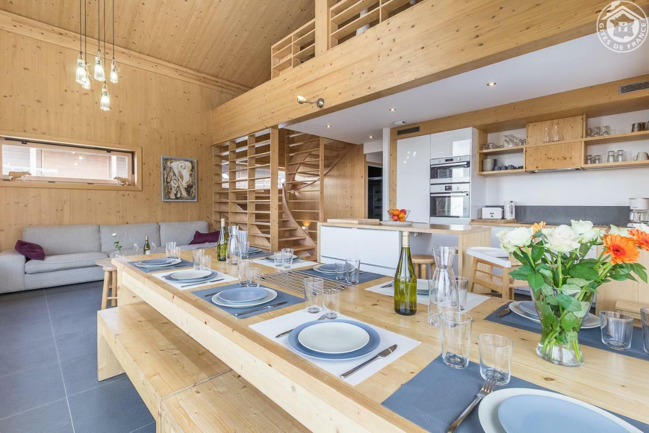 Villa Le Refuge de Montgésin à La Plagne Extérieur photo